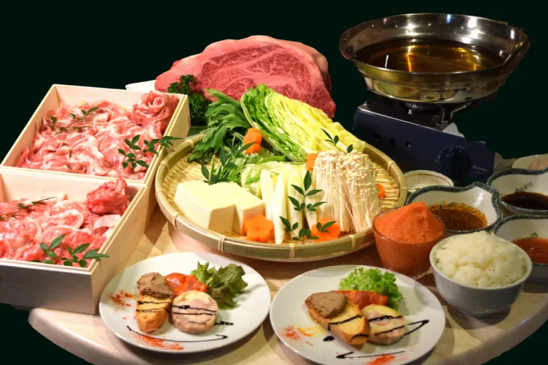 しゃぶしゃぶ食べ放題プラン